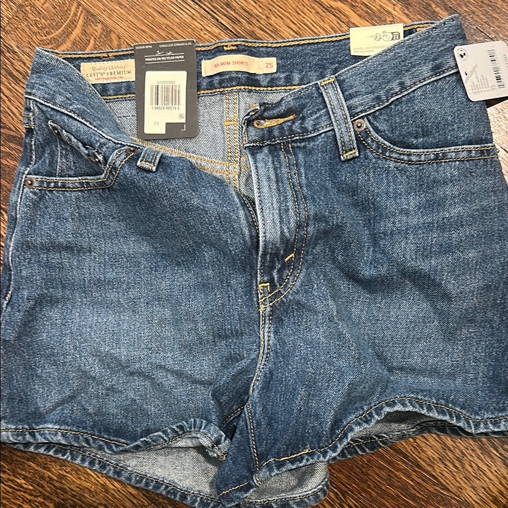 Levi's Blue Denim Shorts
